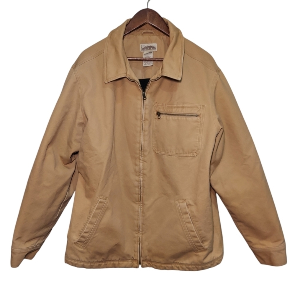 L.L. Bean Katahdin Wool Lined Iron Works Jacket